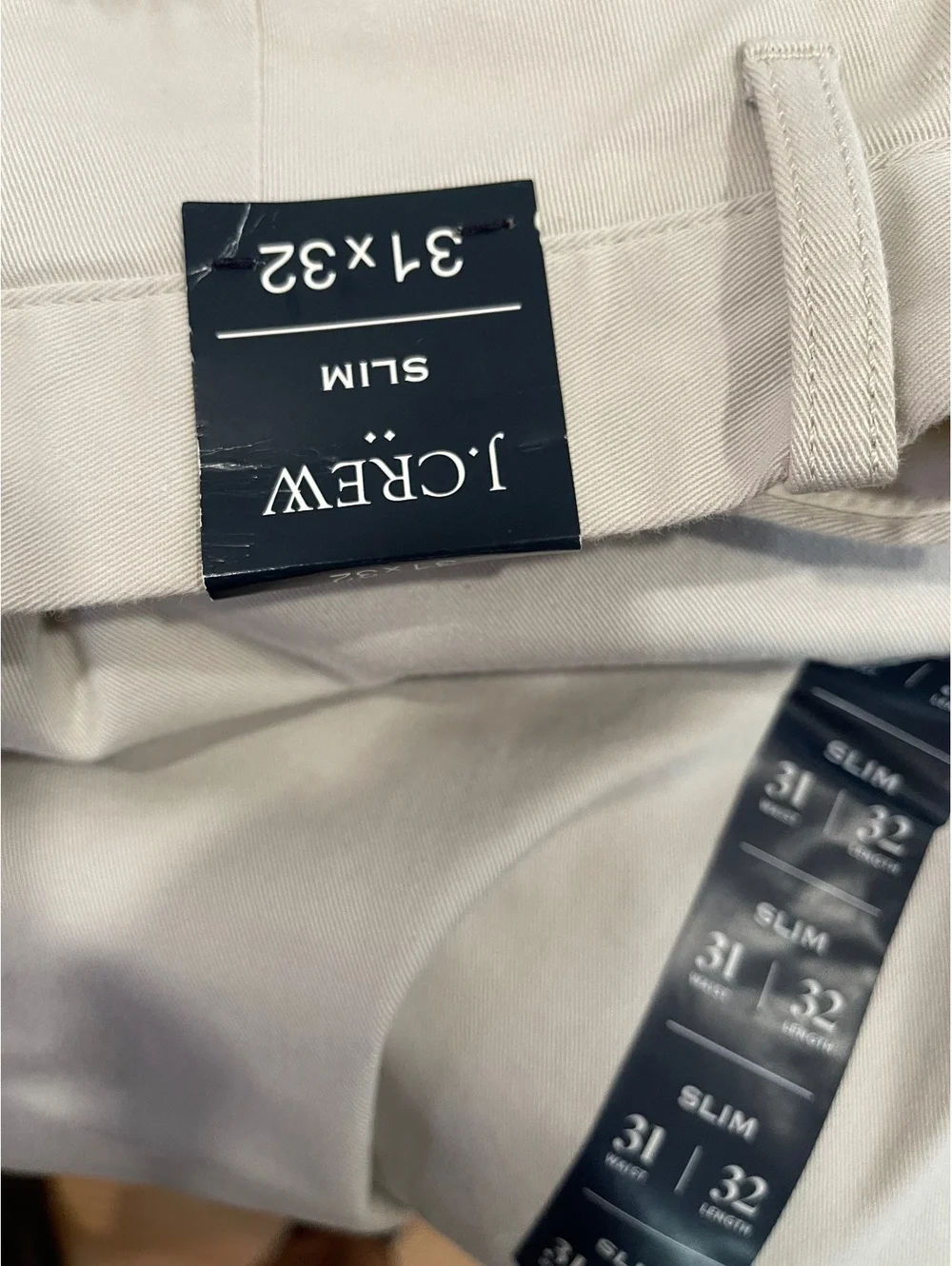 J.Crew Slim Fit Khaki Pants 31x32